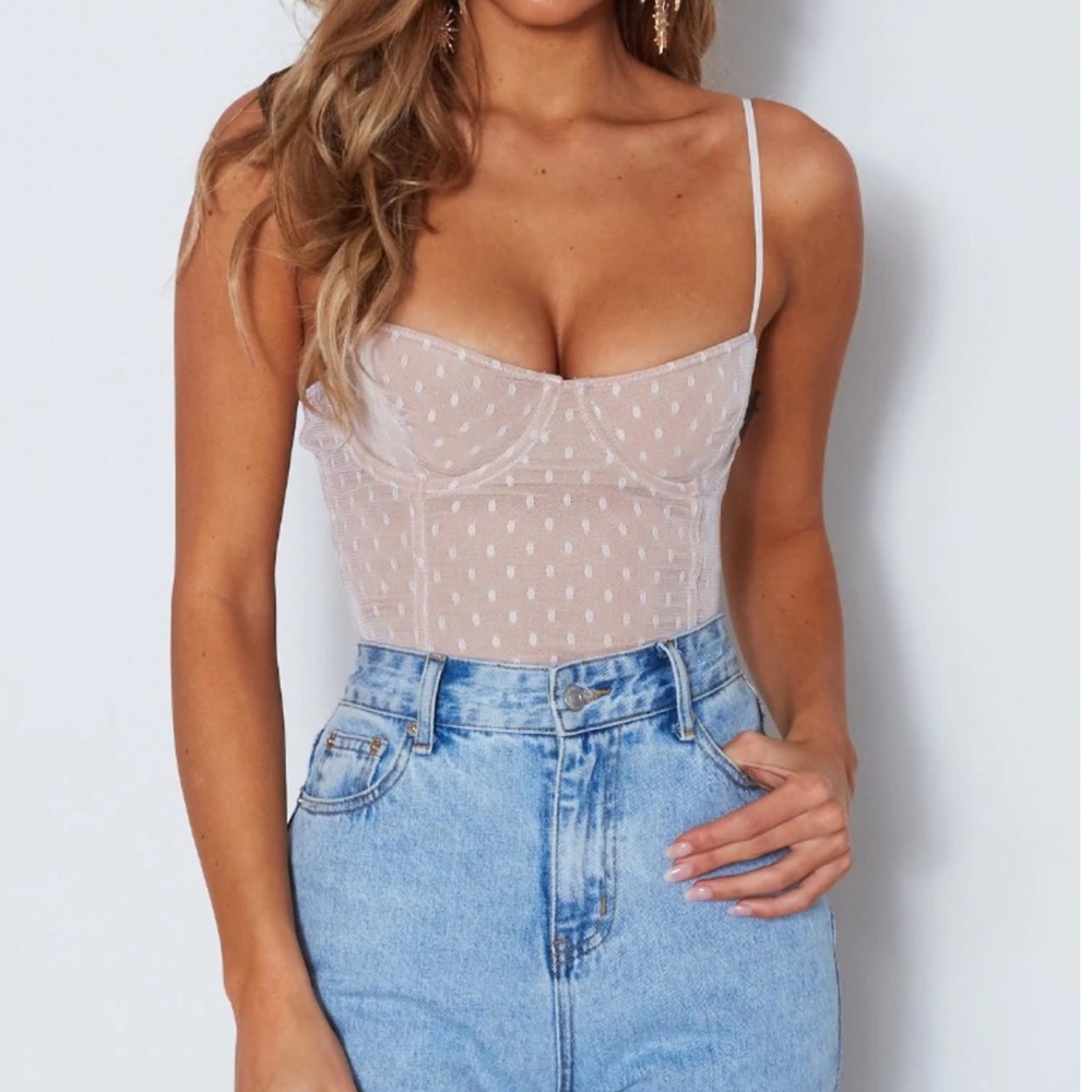 White Fox No Looking Back Bodysuit